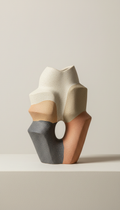 Stoneware Sculptural Home Vase