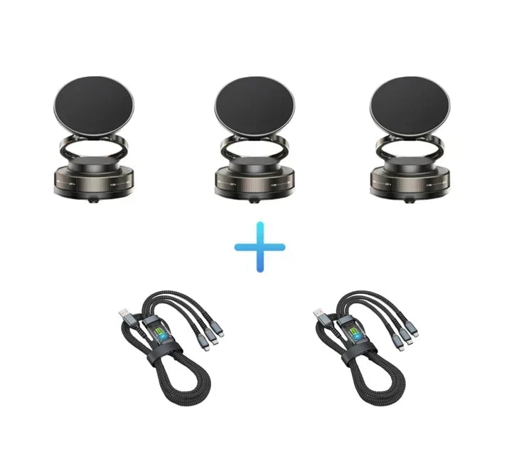🔥Buy More Save More🔄360° Adjustable Vacuum Magnetic Phone Holder📱🚗
