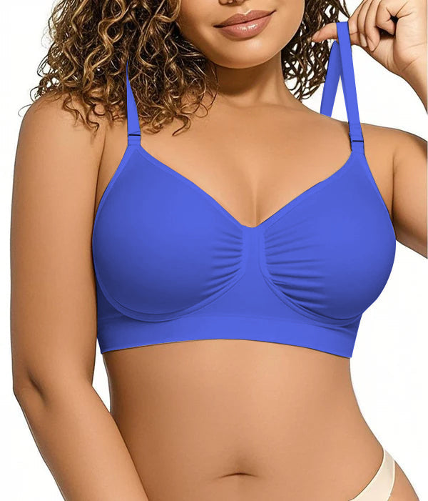 Women's Full Coverage Non-Padded Wireless Sculpt Bra