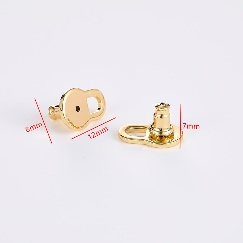 🔥18K Gold Plated Lobe Lifters for Heavy Earrings for Women - Earring Backs for Droopy Ears