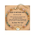 ✝️ Mustard Seed Faith Bracelet – Matthew 17:20 Inspirational Christian Bracelet