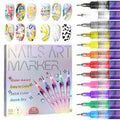 🔥🎨12 Colors Nail Art Pens Set