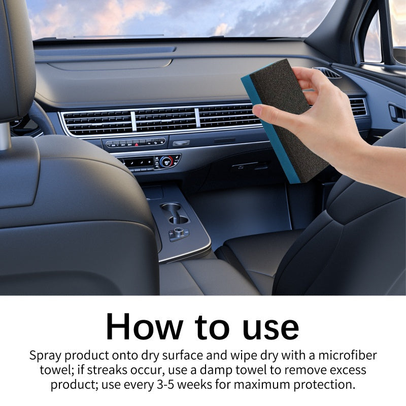 🚗Car Interior Polish Cleaner – Deep Cleaning, Restores Shine & Non-Toxic Formula ✨